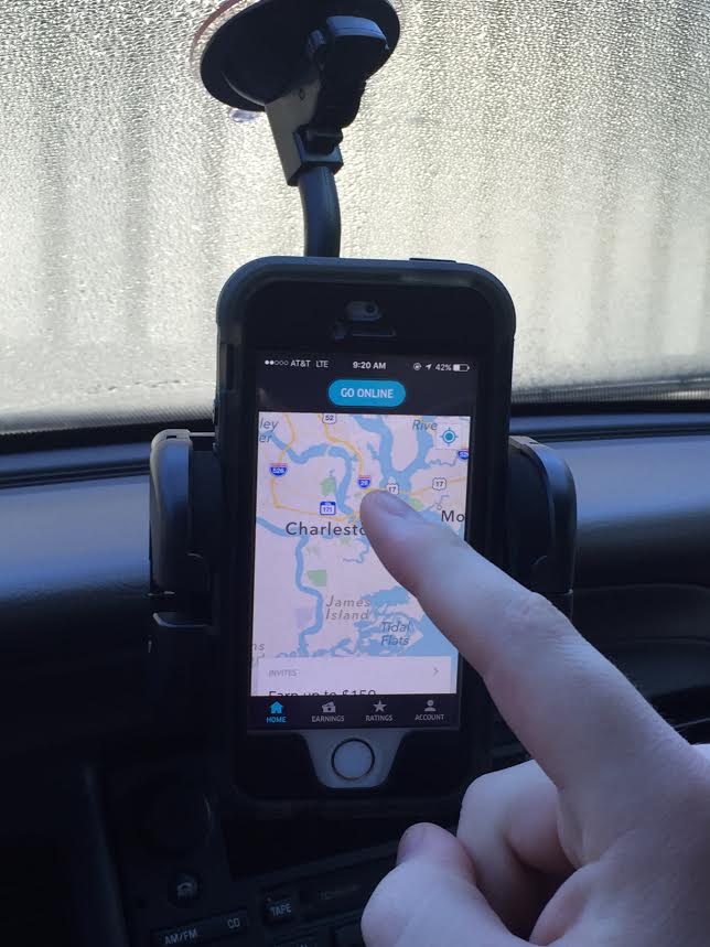 What Is It Like Driving For Uber In Charleston Calm and Collected