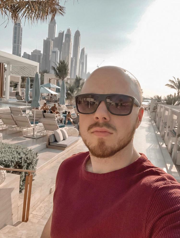Dylan Madden in Dubai