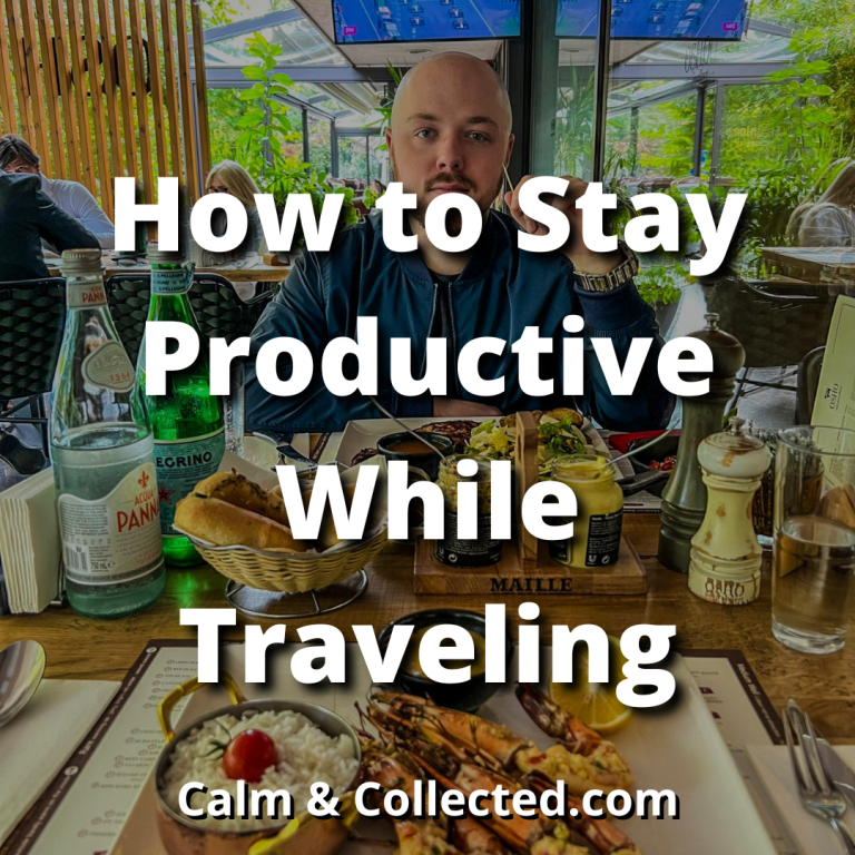 How to Stay Productive While Traveling