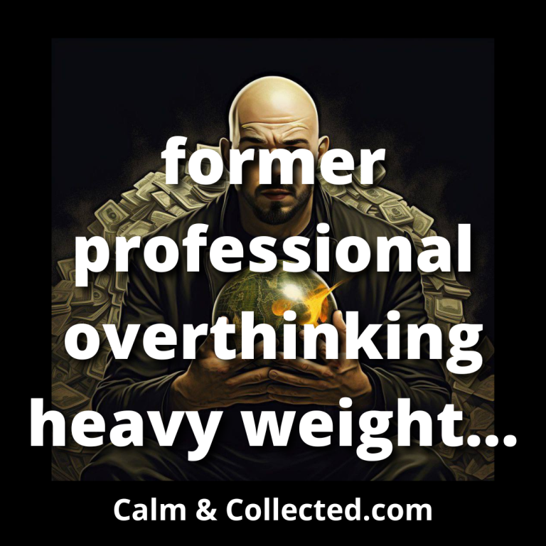 former professional overthinking heavy weight
